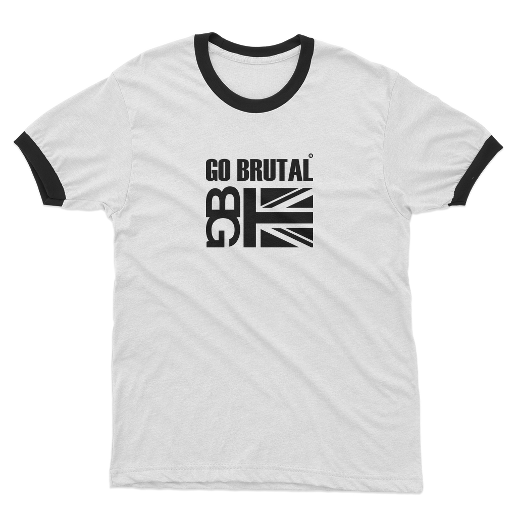 Go Brutal Adult Ringer T-Shirt