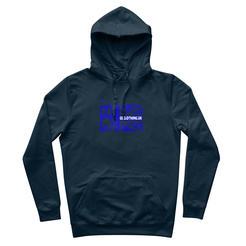 Blue Flag 100% Organic Cotton Hoodie