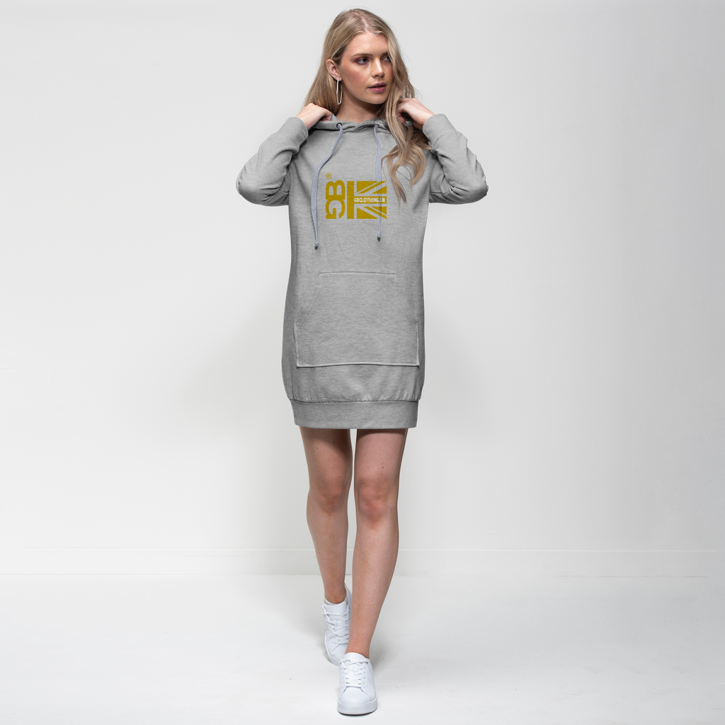 Mustard Flag Premium Adult Hoodie Dress