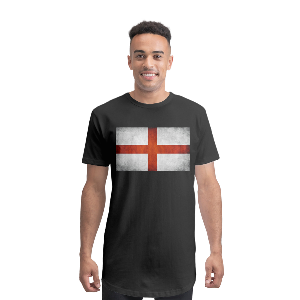 England Premium Long Body T-Shirt