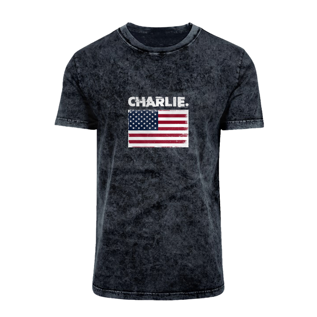 Style America Acid Washed T-Shirt (Charlie)