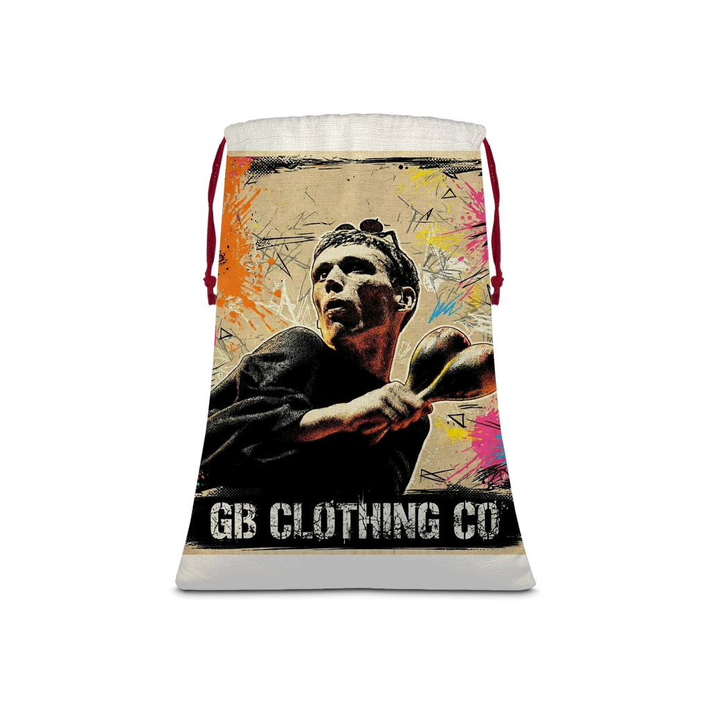 GB Legends - Bez Sublimation Linen Drawstring Sack