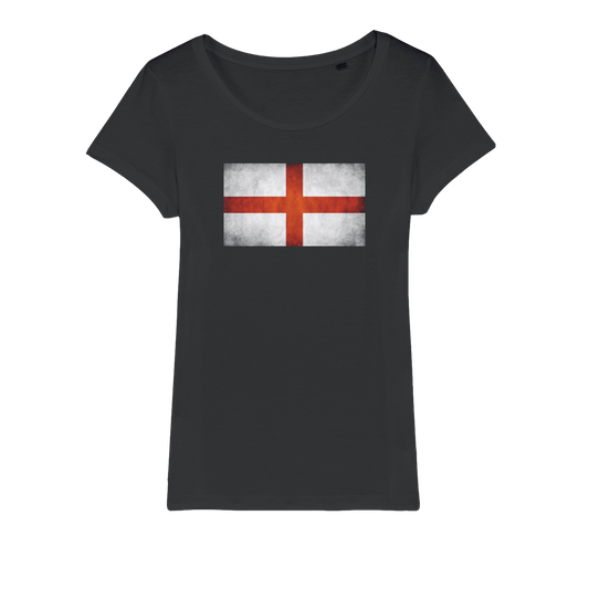 England Organic Jersey Womens T-Shirt