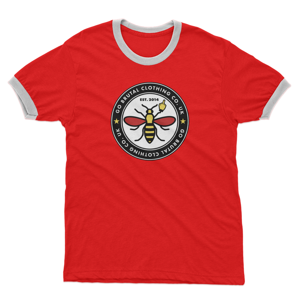 GBee Of Manchester Adult Ringer T-Shirt