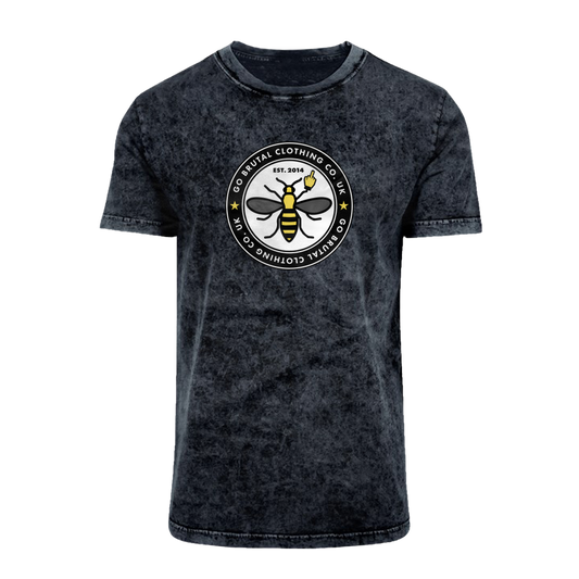 GBee Of Manchester Acid Washed T-Shirt
