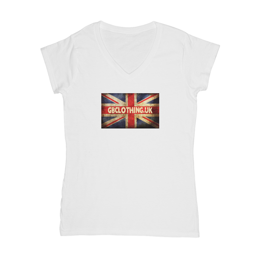 GB Clothing Company Classic Women's V-Neck T-Shirt