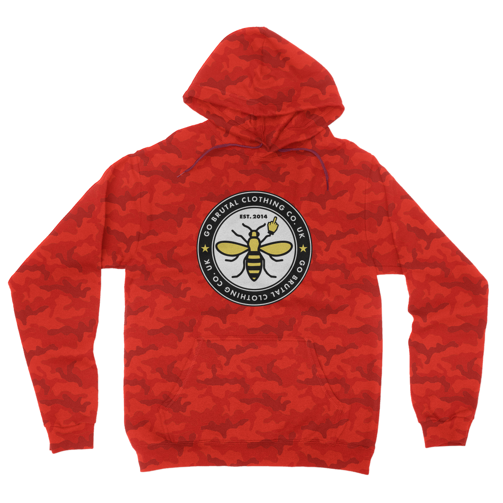 GBee Of Manchester Camouflage Adult Hoodie