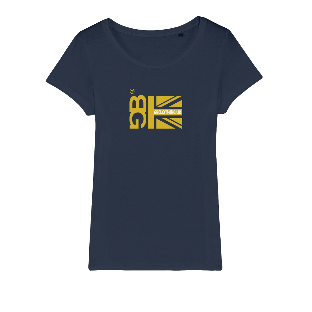 Mustard Flag Organic Jersey Womens T-Shirt