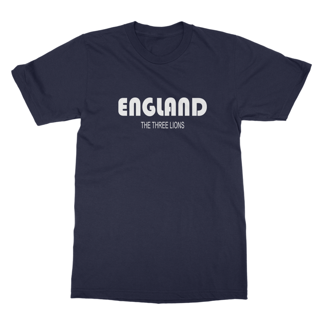 England - Three Lions Adult T-Shirt