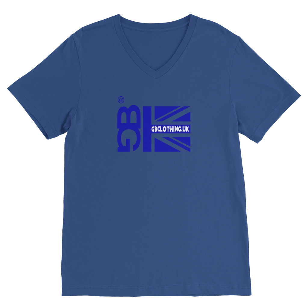 Blue Flag Classic V-Neck T-Shirt