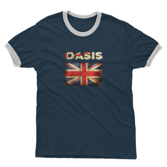 Oasis Adult Ringer T-Shirt