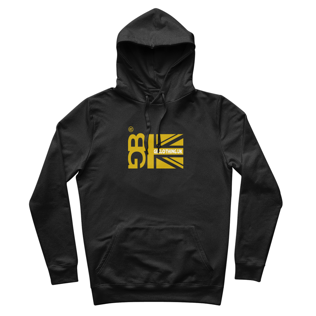 Mustard Flag 100% Organic Cotton Hoodie