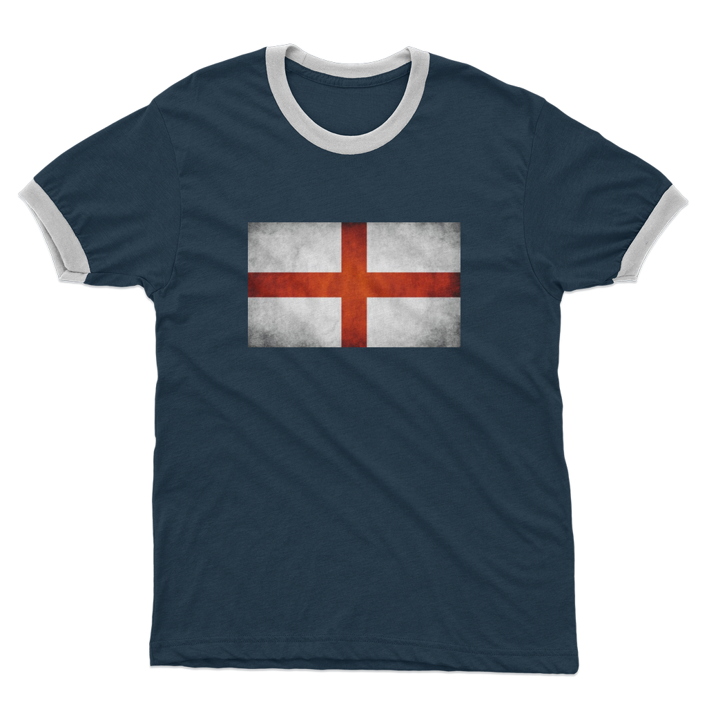 England Adult Ringer T-Shirt