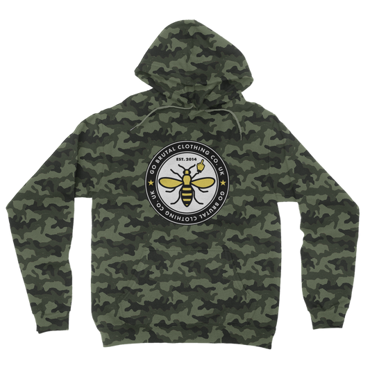 GBee Of Manchester Camouflage Adult Hoodie
