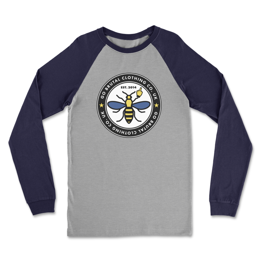 GBee Of Manchester Classic Raglan Long Sleeve Shirt