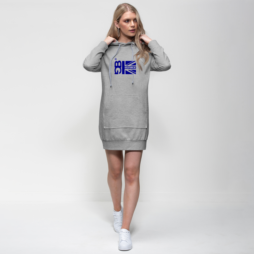 Blue Flag Premium Adult Hoodie Dress