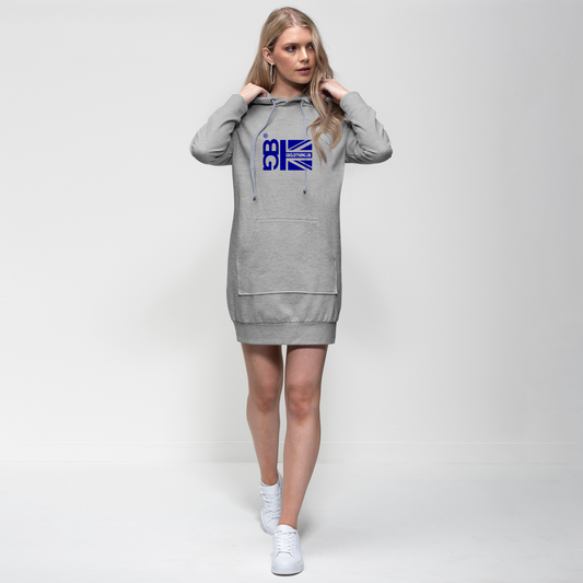 Blue Flag Premium Adult Hoodie Dress