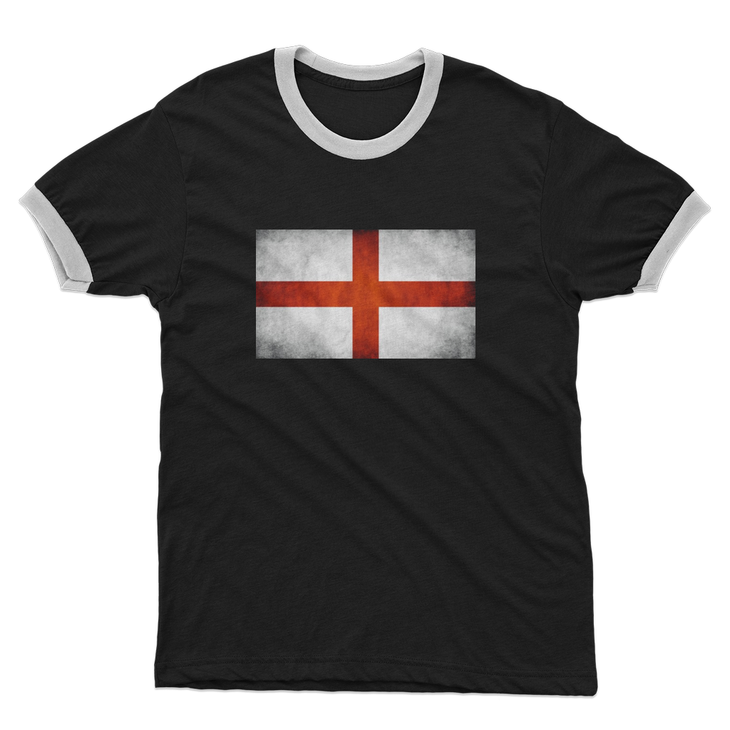 England Adult Ringer T-Shirt
