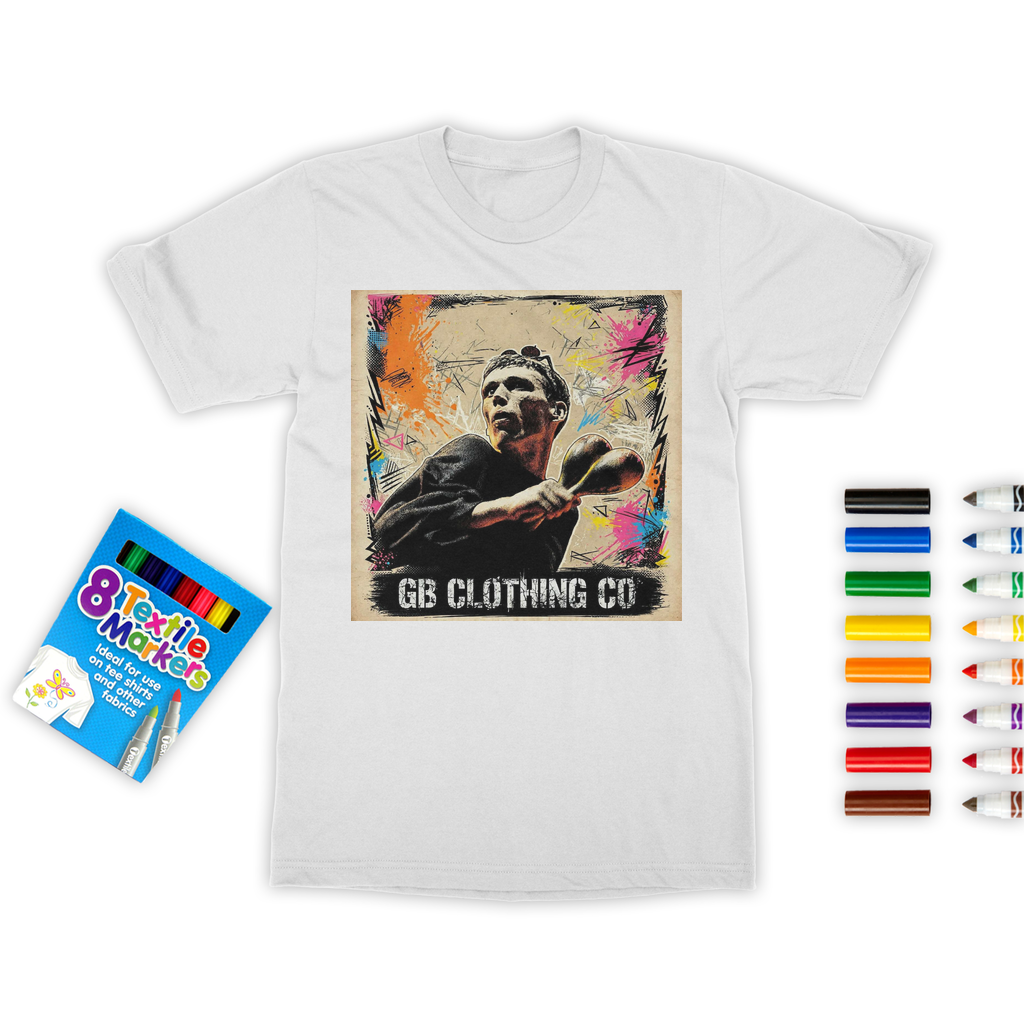 GB Legends - Bez Colouring T-Shirt