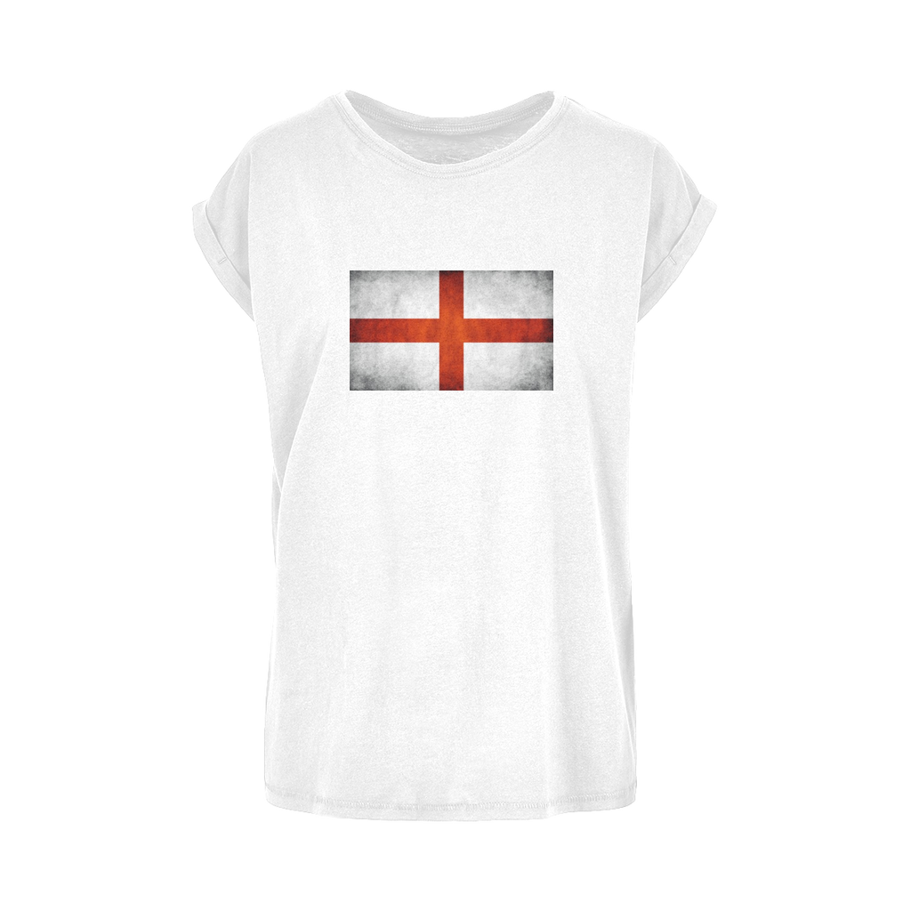 England Women's Extended Shoulder T-Shirt XS-5XL