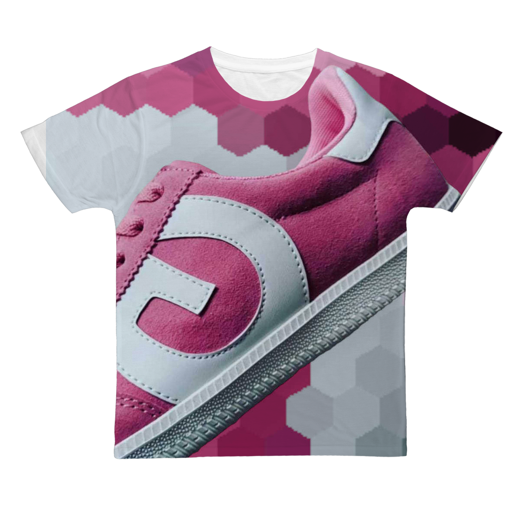 Pink Classic Sublimation Adult T-Shirt