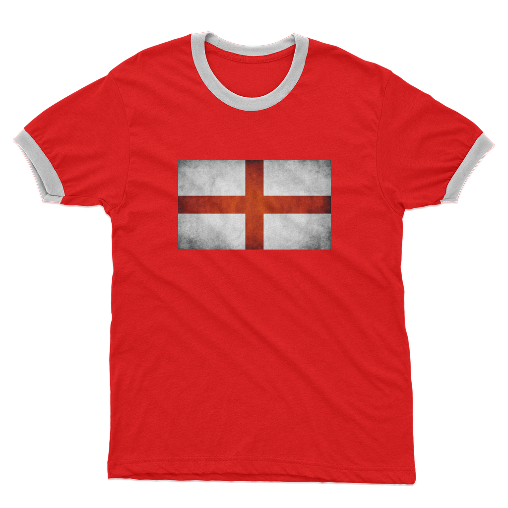 England Adult Ringer T-Shirt