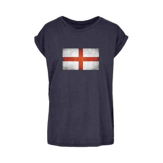 England Women's Extended Shoulder T-Shirt XS-5XL