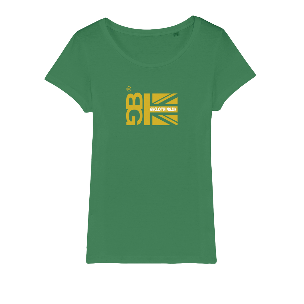 Mustard Flag Organic Jersey Womens T-Shirt