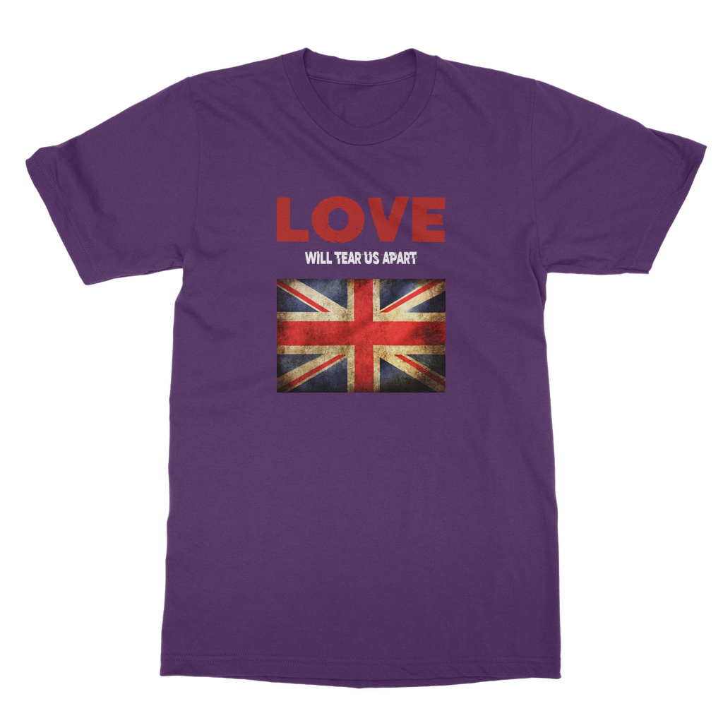 Love Will Tear Us Apart Adult T-Shirt