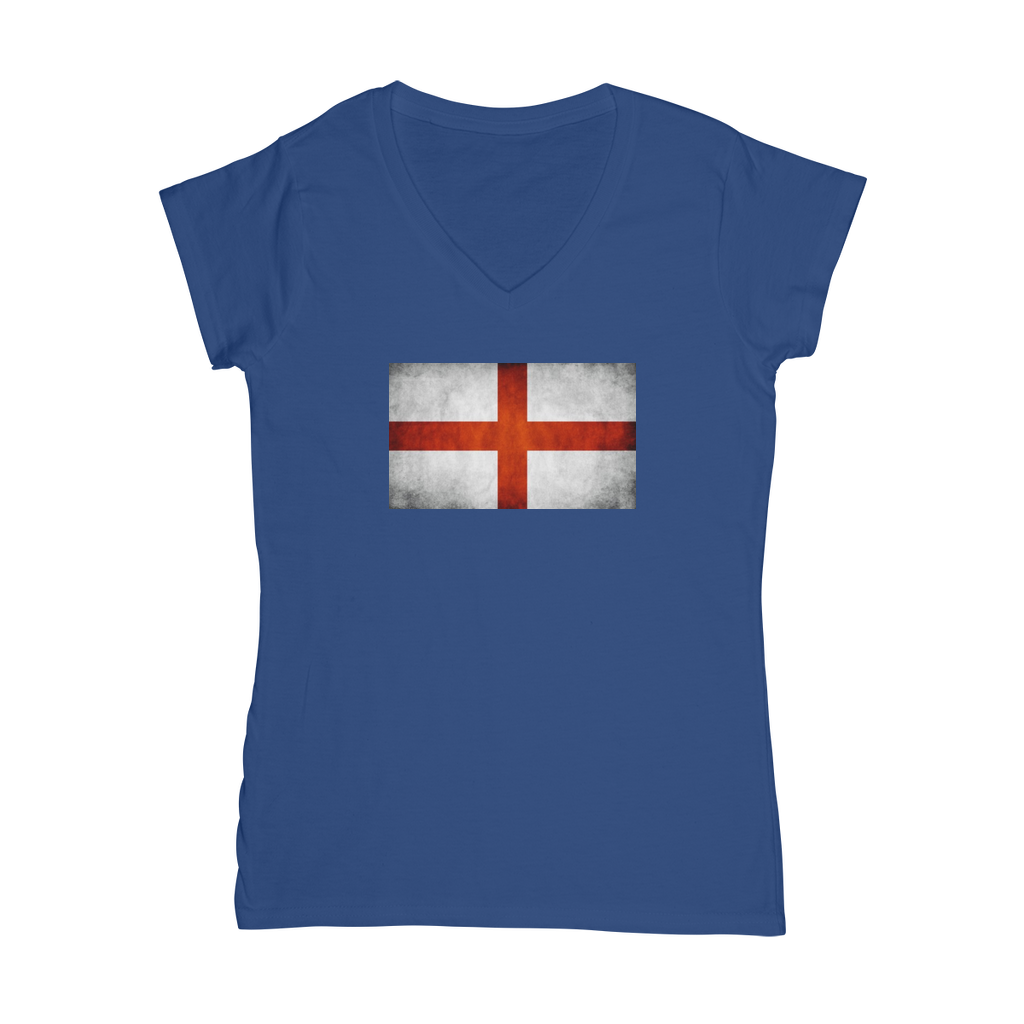 England Women's V-Neck T-Shirt