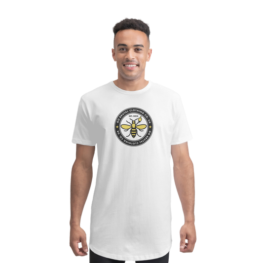 GBee Of Manchester Premium Long Body T-Shirt