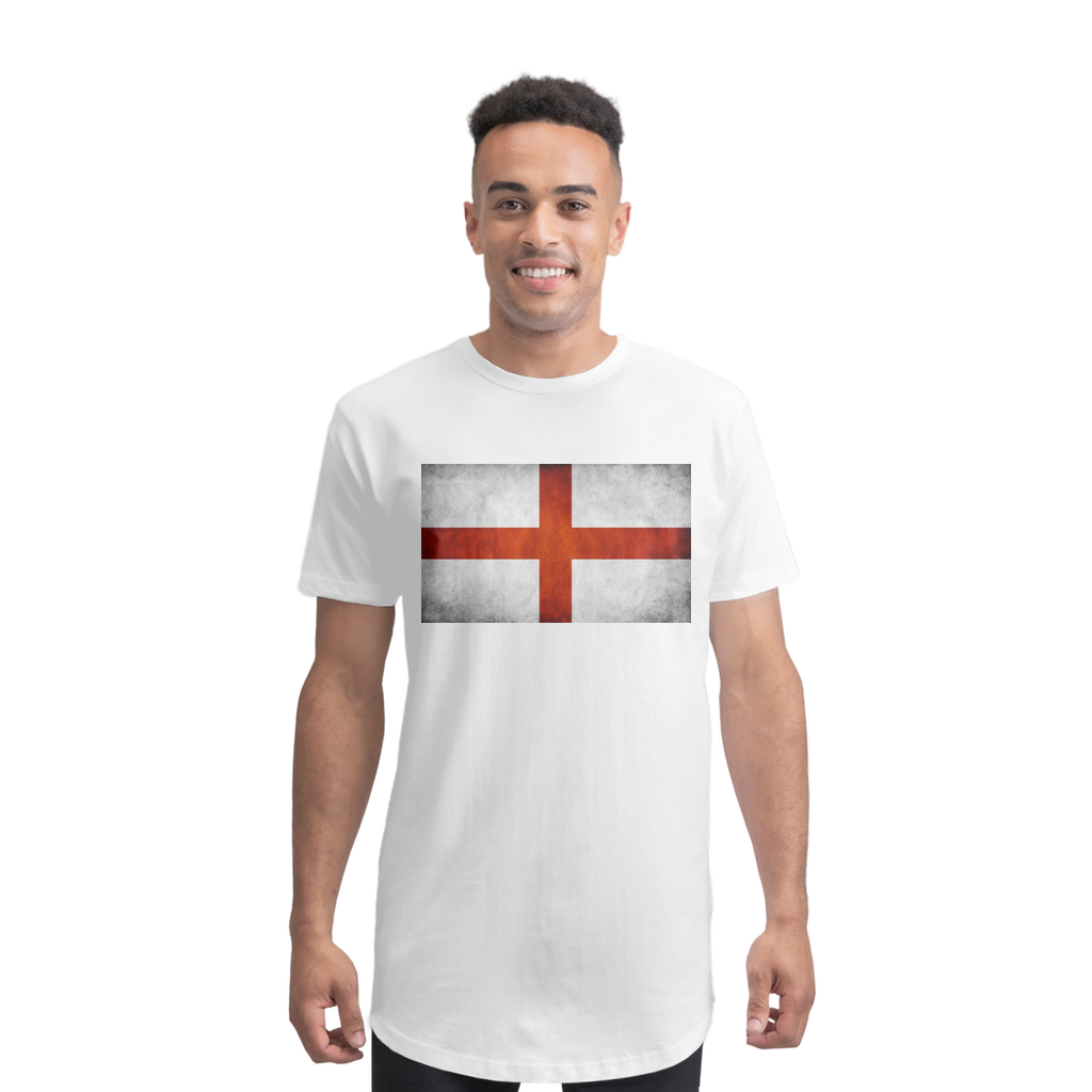 England Premium Long Body T-Shirt