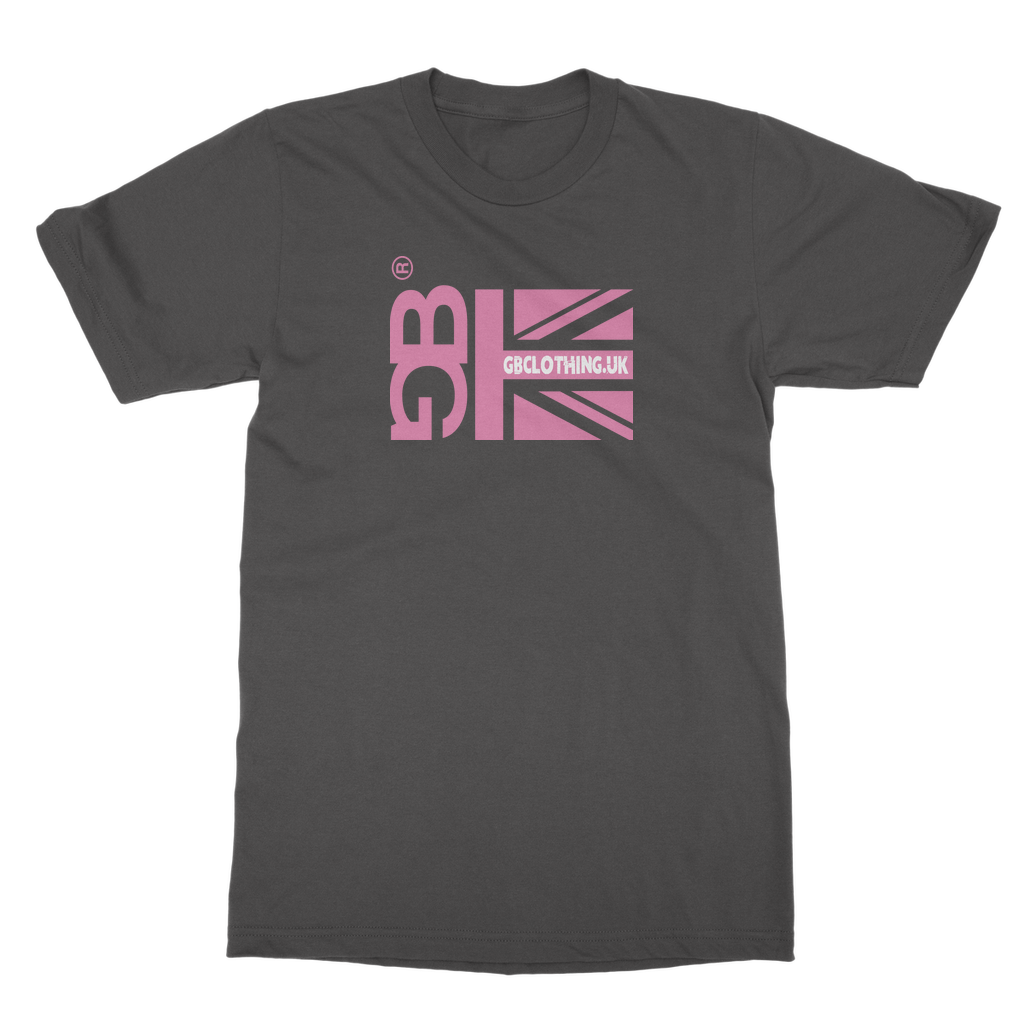 Pink Flag Classic Heavy Cotton Adult T-Shirt