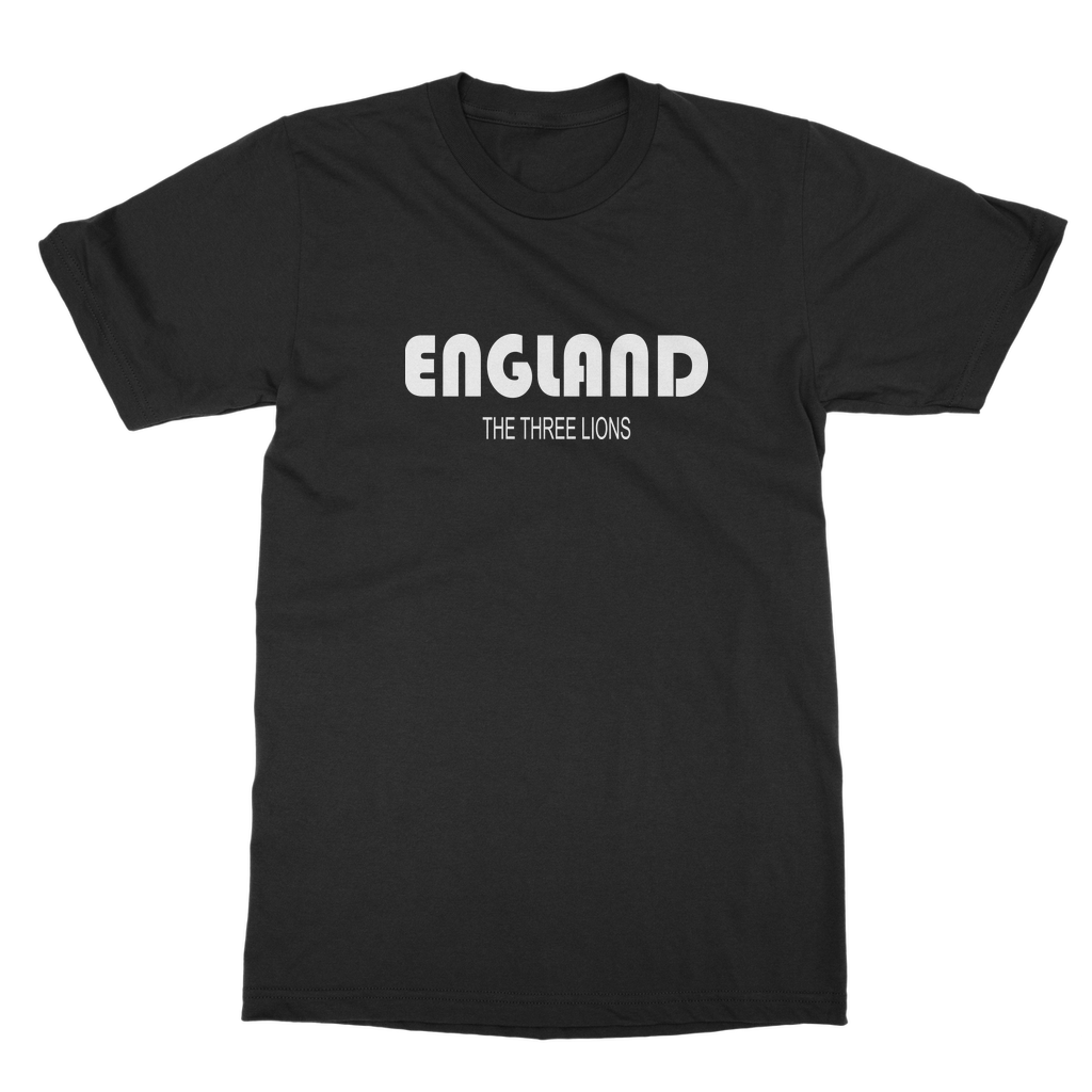 England - Three Lions Adult T-Shirt
