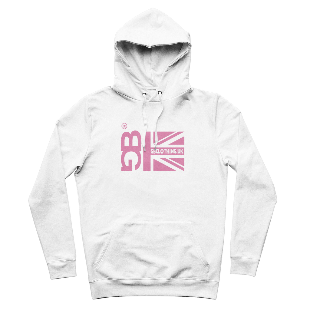 Pink Flag 100% Organic Cotton Hoodie