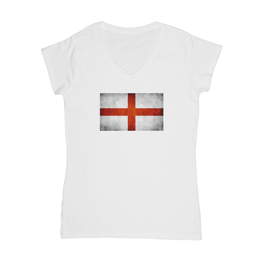 England Women's V-Neck T-Shirt