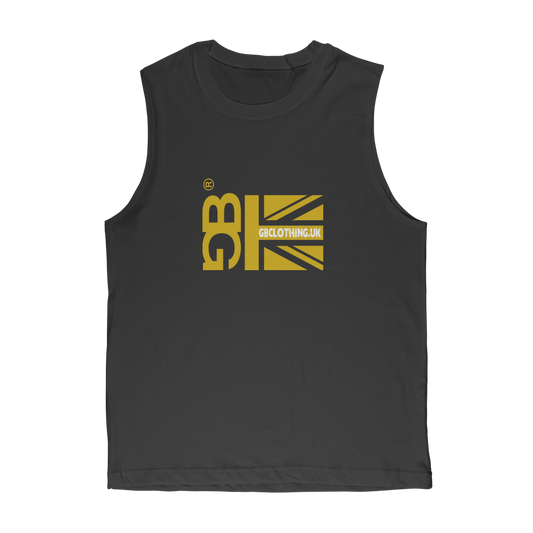 Mustard Flag Classic Adult Muscle Top