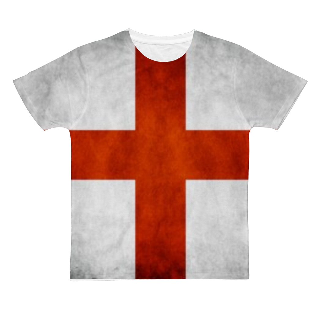 England Classic Sublimation Adult T-Shirt