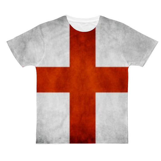 England Classic Sublimation Adult T-Shirt