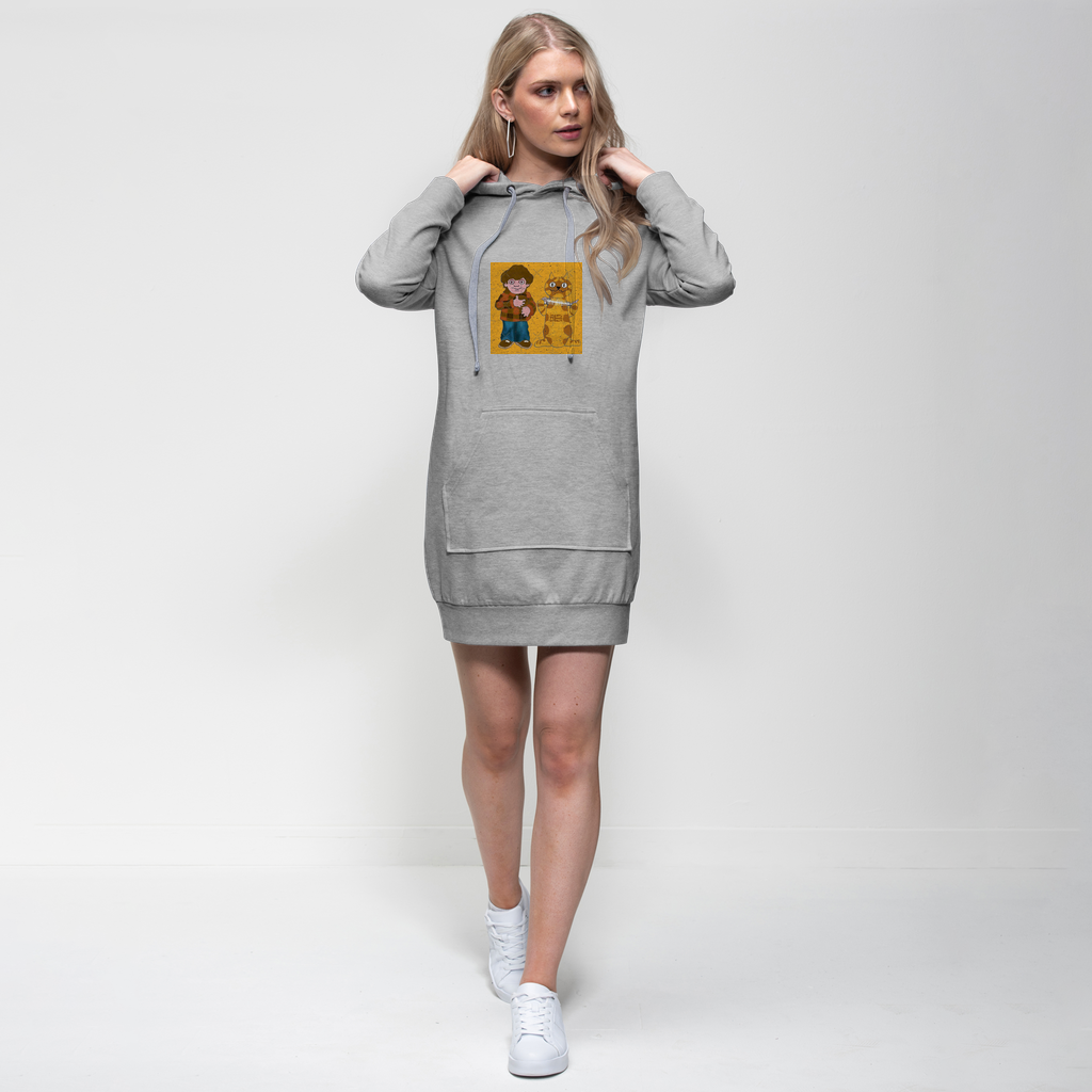 Charly Says Premium Adult Hoodie Dress