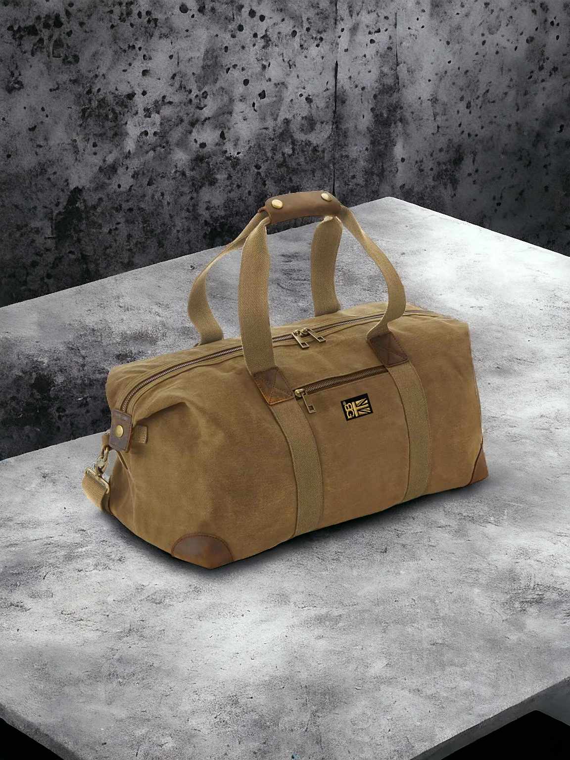 Waxed Canvas Holdall