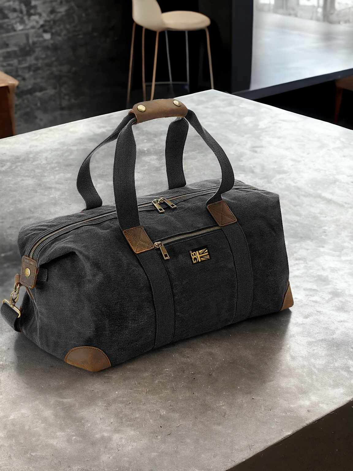Waxed Canvas Holdall