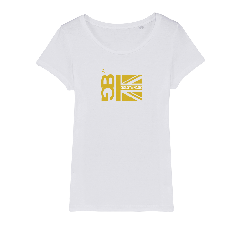 Mustard Flag Organic Jersey Womens T-Shirt