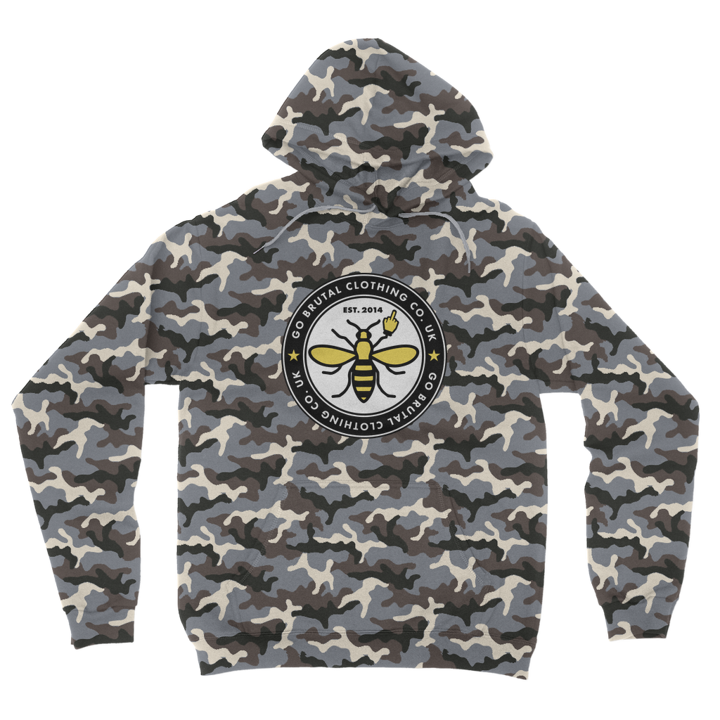GBee Of Manchester Camouflage Adult Hoodie