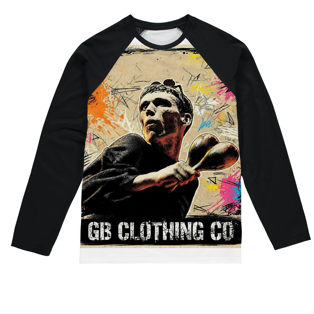 GB Legends - Bez Sublimation Baseball Long Sleeve T-Shirt