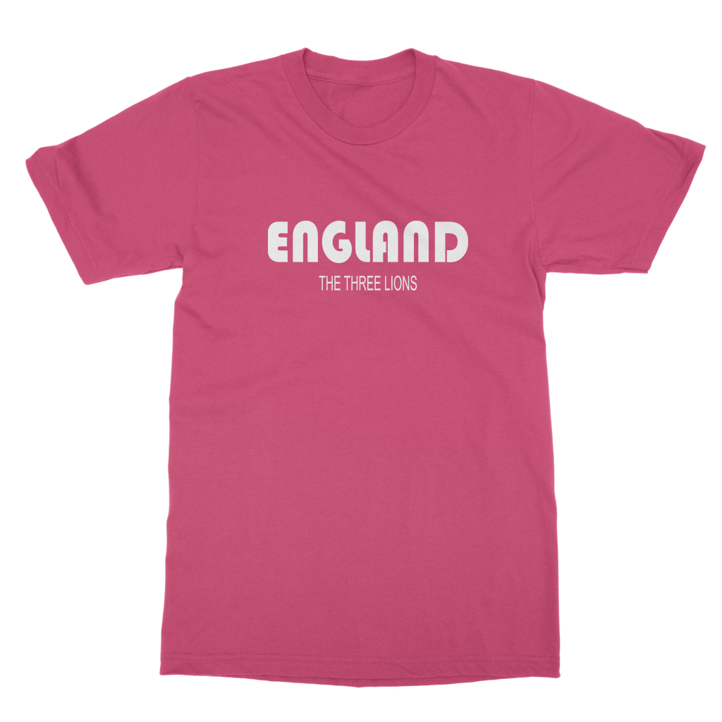 England - Three Lions Adult T-Shirt
