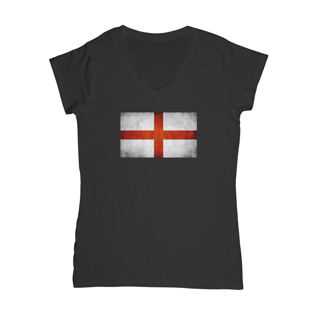England Women's V-Neck T-Shirt