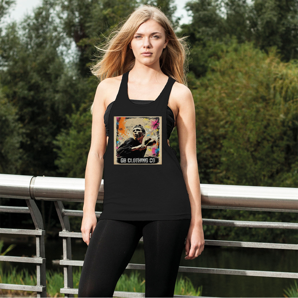 GB Legends - Bez Women's Loose Racerback Tank Top