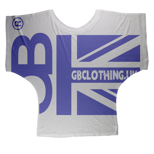 Blue Flag Sublimation Batwing Top