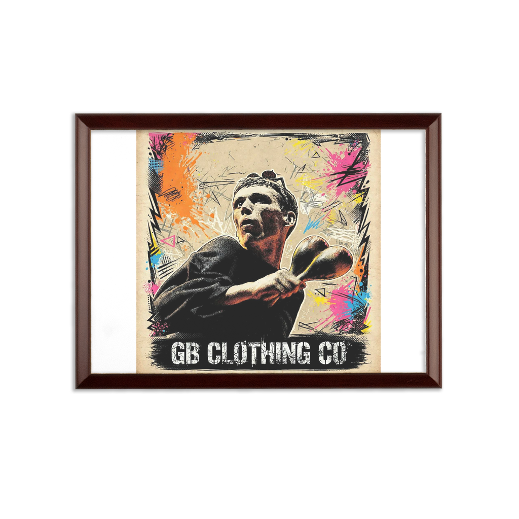 GB Legends - Bez Sublimation Wall Plaque